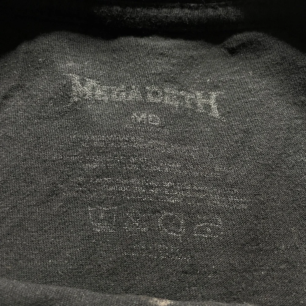 Megadeth Heavy Metal Thrash Metal Dave Mustaine Skeleton graphic tshirt - medium - Picture 4 of 7